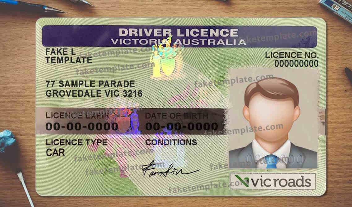 Victoria Australia Driver License