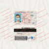 california drivers license psd free