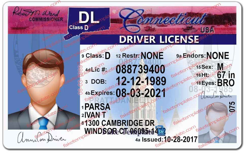 connecticut-driver-license-template-01