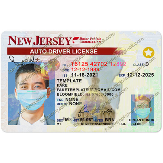 fake nj drivers license
