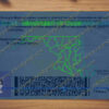 back of maryland driver license uv