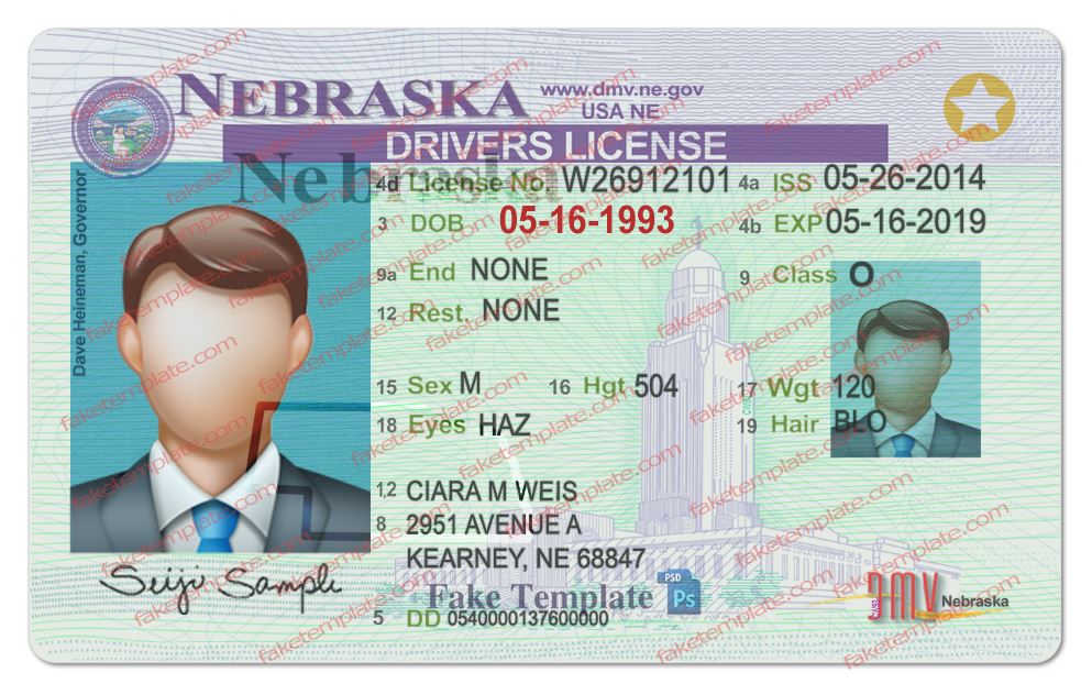 nebraska-drivers-license-template-01