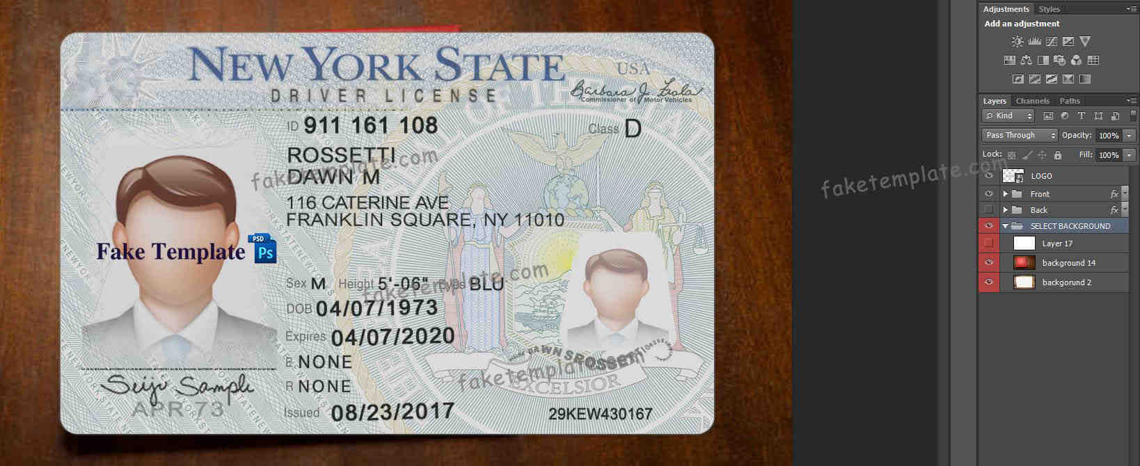 new-york-driver-license-template-02 new-york-driver-license-template-02