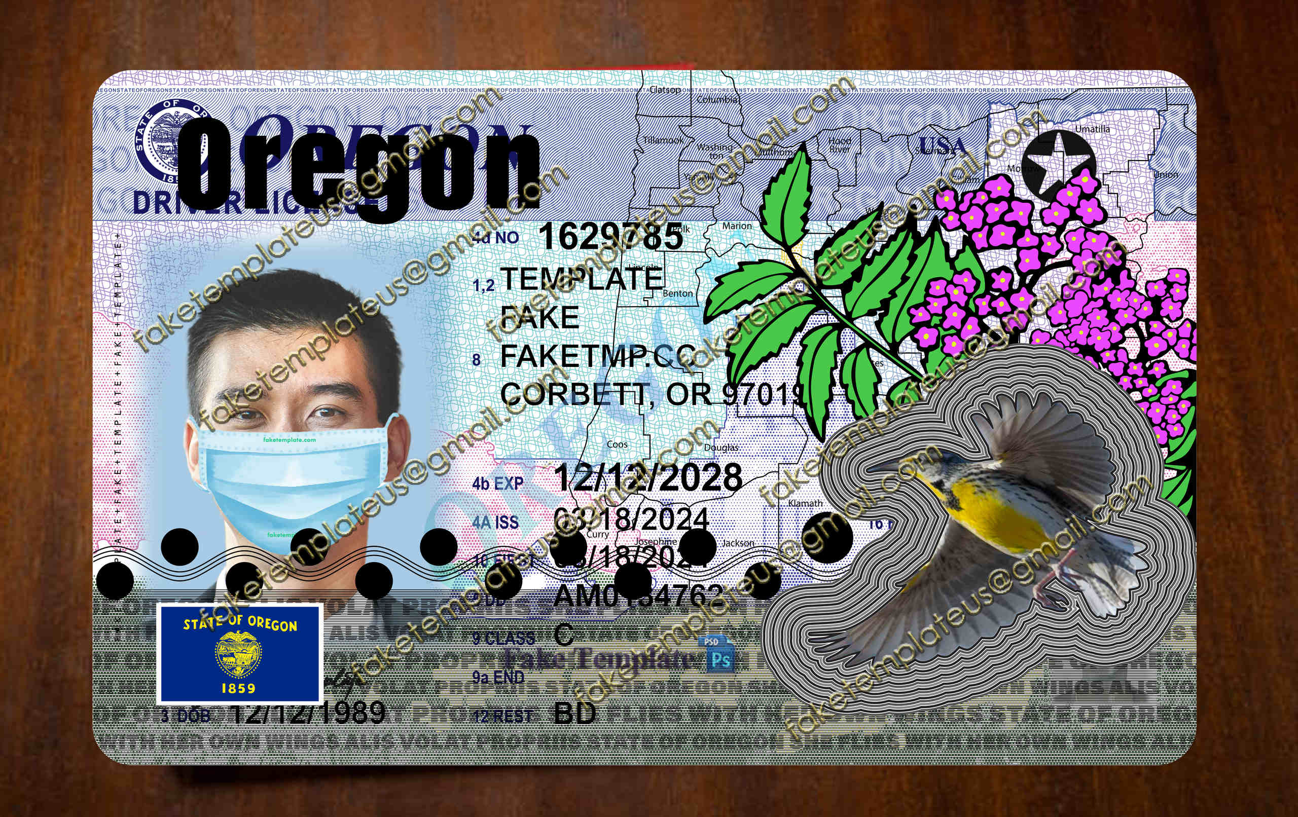fake oregon drivers license fake oregon drivers license