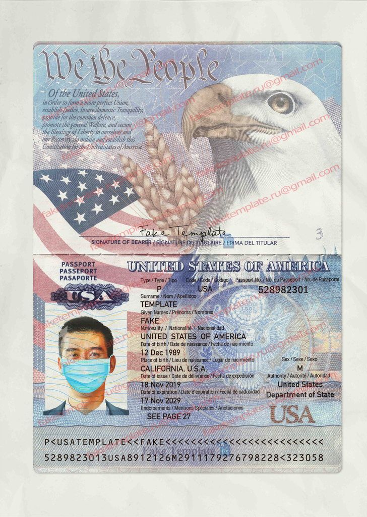 us passports psd