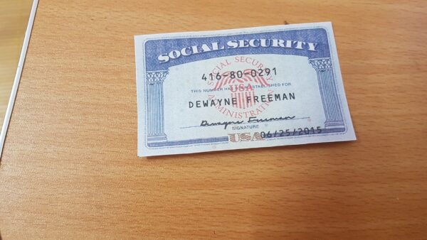 How to edit Social Security Number Template Psd