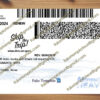 back of west virginia drivers license