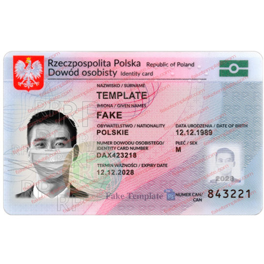 poland id card fake