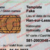 fake belgium id card