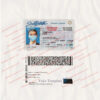 south dakota driver license template