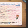 ireland drivers license psd