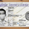 fake virginia drivers license