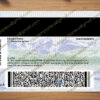 back of colorado drivers license