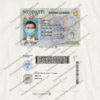 ms drivers license template