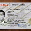 fake indiana drivers license