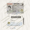 indiana driver license template