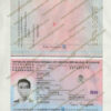 editable croatia passport template